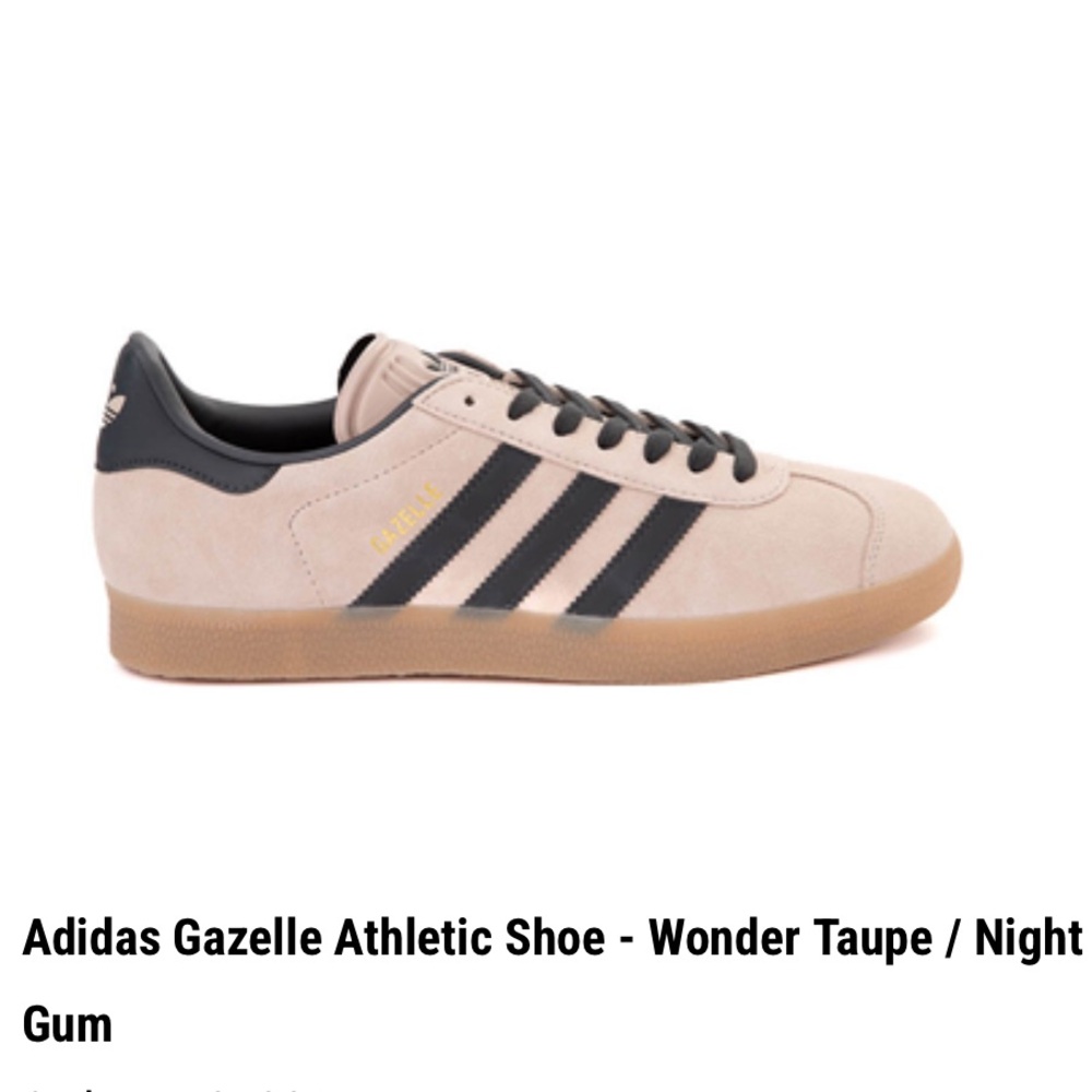 Adidas Gazelle Athletic Shoe - Wonder Taupe / Night Indigo / Gum